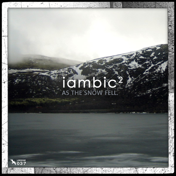 Cover Artwork Iambic As The Snow Fell laridae laridae037 00 iambic2 as the snow fell gfx1 front Cover Artwork Iambic As The Snow Fell laridae